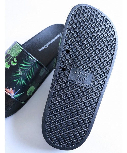 AlexanderLeeChang（アレキサンダーリーチャン）の「AlexanderLeeChang アレキサンダーリーチャン / SO PLANTS SANDAL プランツグラフィックプリントシャワーサンダル  / AC052202（サンダル・メンズ・ブラック・2/3/0）」の17枚目の写真