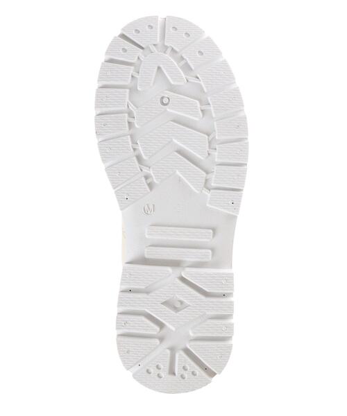 INGNI（イング）の「ハイカットトラックソールスニーカー（スニーカー・レディース・ブラック/アイボリー・L/S/M/LL）」の12枚目の写真