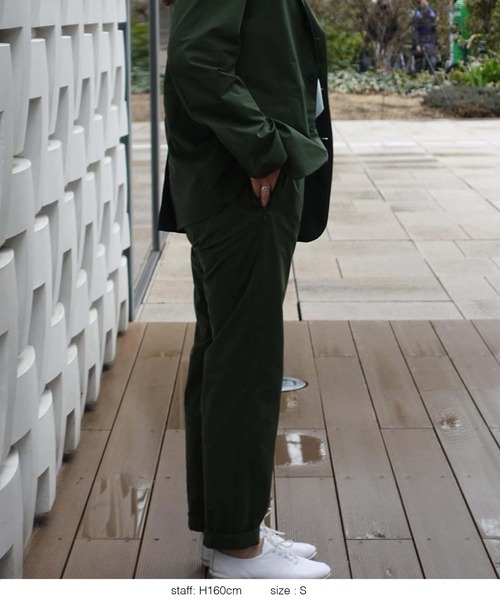 DESCENTE PAUSE（デサントポーズ）の「【デサントPAUSE】パッカブルパンツ / PACKABLE PANTS　日本製　撥水　軽量　ストレッチ（スラックス・メンズ・モスグリーン/グレー/ライトグレー・SMALL/X-LARGE/LARGE/MEDIUM）」の5枚目の写真