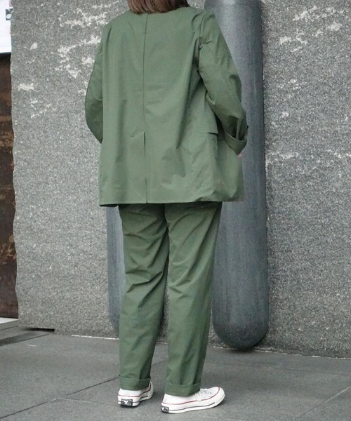 DESCENTE PAUSE（デサントポーズ）の「【デサントPAUSE】パッカブルパンツ / PACKABLE PANTS　日本製　撥水　軽量　ストレッチ（スラックス・メンズ・モスグリーン/グレー/ライトグレー・SMALL/X-LARGE/LARGE/MEDIUM）」の8枚目の写真