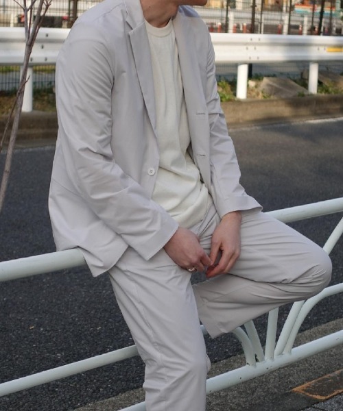 DESCENTE PAUSE（デサントポーズ）の「【デサントPAUSE】パッカブルパンツ / PACKABLE PANTS　日本製　撥水　軽量　ストレッチ（スラックス・メンズ・モスグリーン/グレー/ライトグレー・SMALL/X-LARGE/LARGE/MEDIUM）」の15枚目の写真