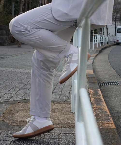 DESCENTE PAUSE（デサントポーズ）の「【デサントPAUSE】パッカブルパンツ / PACKABLE PANTS　日本製　撥水　軽量　ストレッチ（スラックス・メンズ・モスグリーン/グレー/ライトグレー・SMALL/X-LARGE/LARGE/MEDIUM）」の14枚目の写真