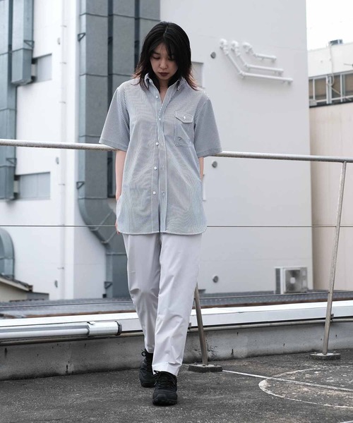 DESCENTE PAUSE（デサントポーズ）の「【デサントPAUSE】パッカブルパンツ / PACKABLE PANTS　日本製　撥水　軽量　ストレッチ（スラックス・メンズ・モスグリーン/グレー/ライトグレー・SMALL/X-LARGE/LARGE/MEDIUM）」の16枚目の写真