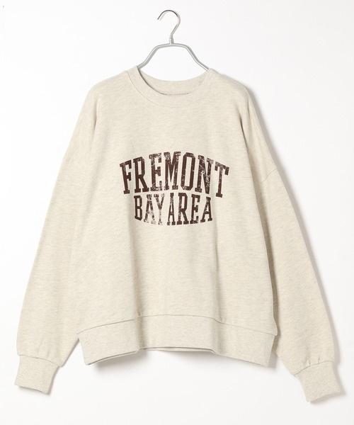 Heather（ヘザー）の「ヴィンテージプリントスウェット　272784（スウェット・レディース・グレー/ネイビー/オフホワイト・FREE）」の6枚目の写真