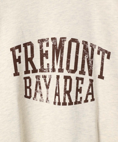 Heather（ヘザー）の「ヴィンテージプリントスウェット　272784（スウェット・レディース・グレー/ネイビー/オフホワイト・FREE）」の5枚目の写真