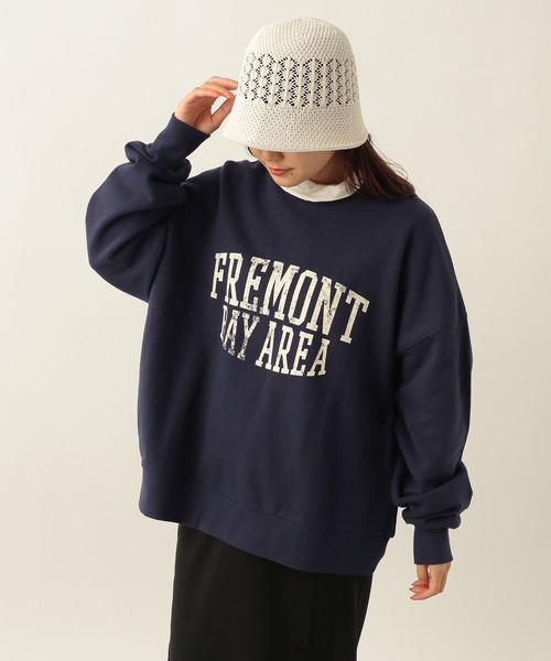 Heather（ヘザー）の「ヴィンテージプリントスウェット　272784（スウェット・レディース・グレー/ネイビー/オフホワイト・FREE）」の22枚目の写真