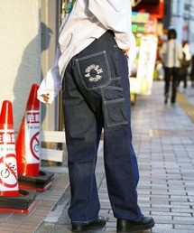 AVIREX | 【直営店限定】ペインターパンツ サークル ロゴ / PAINTER PANTS CIRCLE LOGO / アヴィレックス / AVIREX(デニムパンツ)