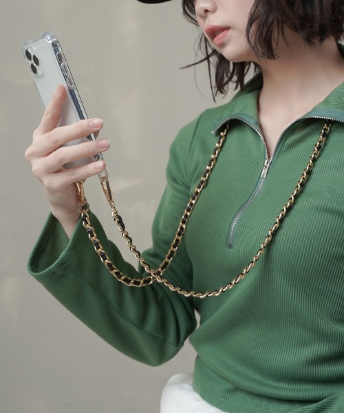 セール】【選べるスマホショルダー】付け替え用ゴールドチェーン