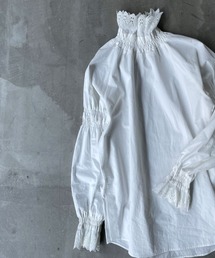 marjour | VINTAGE LIKE LACENECK BLOUSE(シャツ/ブラウス)