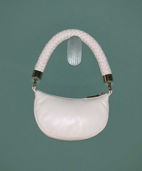 ASH(アッシュ)の「【TRISH】2WAYハンドバッグ(ハンドバッグ・レディース・ベージュ/アイボリー/ブラック・ONE SIZE)」の5枚目の写真