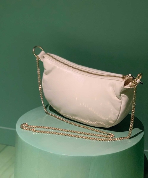 ASH(アッシュ)の「【TRISH】2WAYハンドバッグ(ハンドバッグ・レディース・ベージュ/アイボリー/ブラック・ONE SIZE)」の13枚目の写真