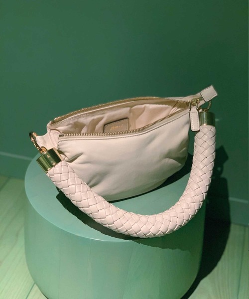 ASH(アッシュ)の「【TRISH】2WAYハンドバッグ(ハンドバッグ・レディース・ベージュ/アイボリー/ブラック・ONE SIZE)」の9枚目の写真