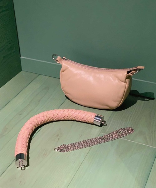 ASH(アッシュ)の「【TRISH】2WAYハンドバッグ(ハンドバッグ・レディース・ベージュ/アイボリー/ブラック・ONE SIZE)」の14枚目の写真