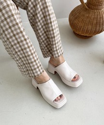 ORiental TRaffic | ■2022春夏新作■バルキーヒールミュールサンダル/21213(サンダル)