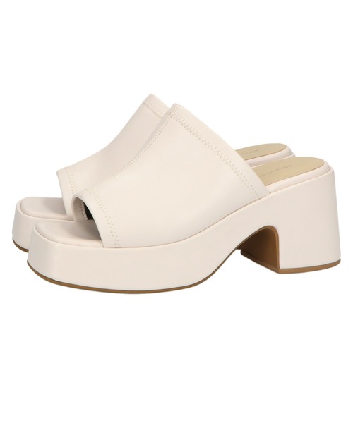 ORiental TRaffic（オリエンタルトラフィック）の「バルキーヒールミュールサンダル/21213（サンダル・レディース・ブラック/グリーン/ホワイト・S/M/L/LL/3L/SS）」の17枚目の写真