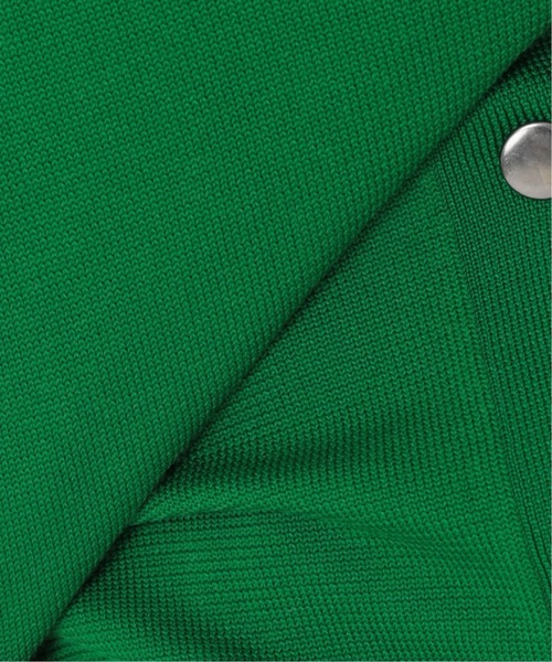 JOURNAL STANDARD（ジャーナルスタンダード）の「《追加》ウォッシャブルハイツイストニットブルゾン◆2（カーディガン/ボレロ・レディース・レッド/グリーン/ブラック/ネイビー・FREE）」の14枚目の写真