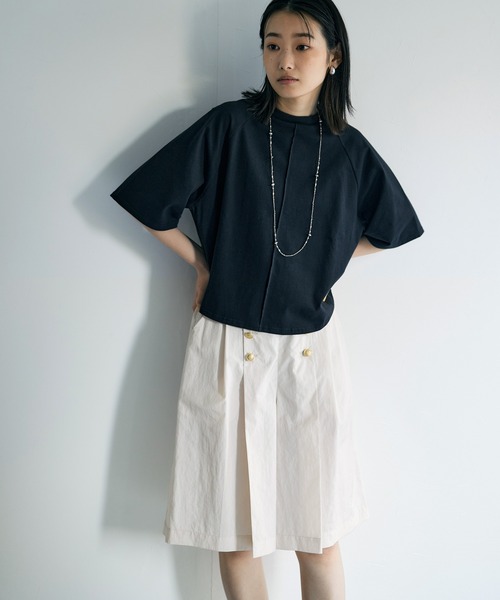 audrey and john wad（オードリーアンドジョンワッド）の「ナイロンマリンハーフパンツ（その他パンツ・レディース・ネイビー/オフホワイト/グリーン系その他3・S/M）」の13枚目の写真