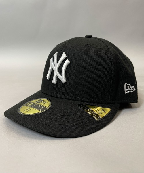 NEW ERA（ニューエラ）の「NEW ERA Pre-Curved 59FIFTY/ニューエラ プレカーブド キャップ（キャップ・メンズ・ブラック/ネイビー/ブルー・FREE/M）」の2枚目の写真