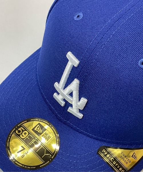 NEW ERA（ニューエラ）の「NEW ERA Pre-Curved 59FIFTY/ニューエラ プレカーブド キャップ（キャップ・メンズ・ブラック/ネイビー/ブルー・FREE/M）」の5枚目の写真