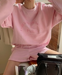 PARISロゴスウェットセットアップ
