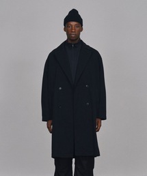 ジャケット・アウター cootie Hard Twist Yarn DoubleBreast Coat COOTIE / Hard Twist Yarn Double Breast Coat -Navy-