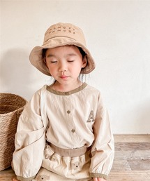 aimoha（アイモハ）の「aimoha-KIDS- 配色パイピング前開きトップス（シャツ/ブラウス・キッズ）」