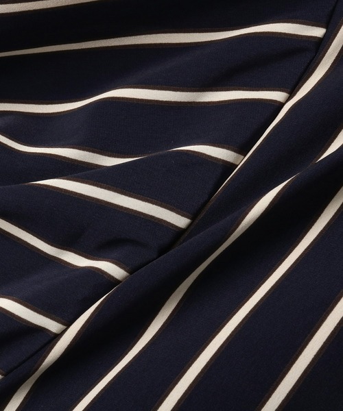 Lui's(ルイス)の「ストライプシャツコート(シャツ/ブラウス・メンズ・ベージュ/ネイビー・FREE)」の9枚目の写真