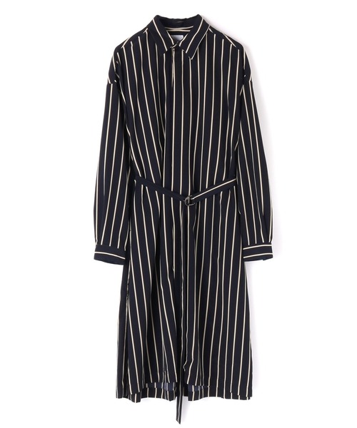 Lui's(ルイス)の「ストライプシャツコート(シャツ/ブラウス・メンズ・ベージュ/ネイビー・FREE)」の16枚目の写真