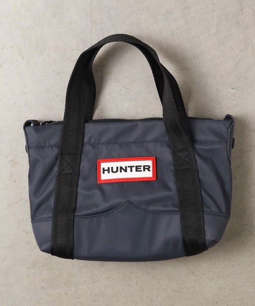 HUNTER(ハンター)の「【HUNTER】NYLON TOPCLIP TOTE MINI(トートバッグ・レディース・ネイビー/イエロー/オリーブ/ピンク/ホワイト系その他・FREE)」の4枚目の写真