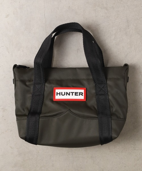 HUNTER(ハンター)の「【HUNTER】NYLON TOPCLIP TOTE MINI(トートバッグ・レディース・ネイビー/イエロー/オリーブ/ピンク/ホワイト系その他・FREE)」の3枚目の写真