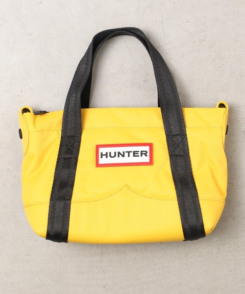 HUNTER(ハンター)の「【HUNTER】NYLON TOPCLIP TOTE MINI(トートバッグ・レディース・ネイビー/イエロー/オリーブ/ピンク/ホワイト系その他・FREE)」の5枚目の写真