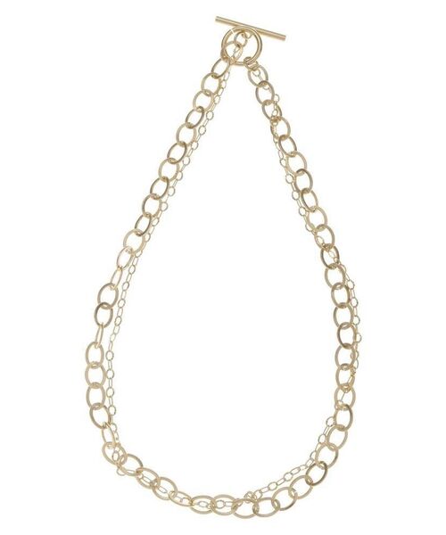 EVRIS（エヴリス）の「2CHAIN SIMPLE ネックレス（ネックレス・レディース・シルバー/ゴールド・FREE）」の6枚目の写真