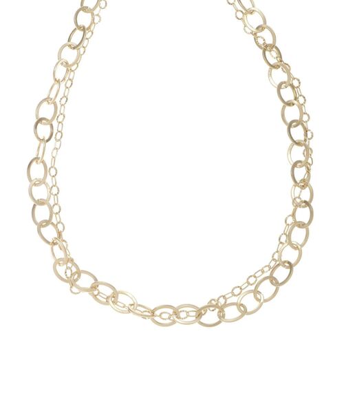 EVRIS（エヴリス）の「2CHAIN SIMPLE ネックレス（ネックレス・レディース・シルバー/ゴールド・FREE）」の7枚目の写真