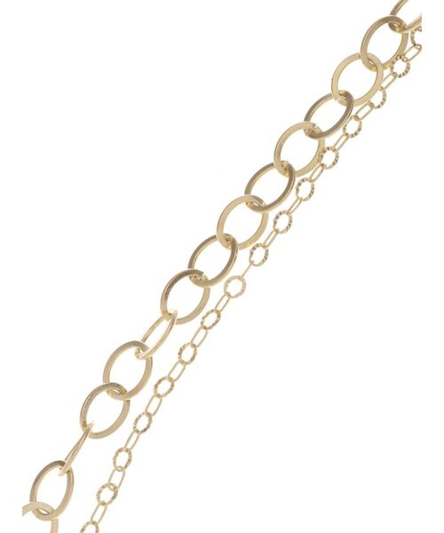 EVRIS（エヴリス）の「2CHAIN SIMPLE ネックレス（ネックレス・レディース・シルバー/ゴールド・FREE）」の8枚目の写真