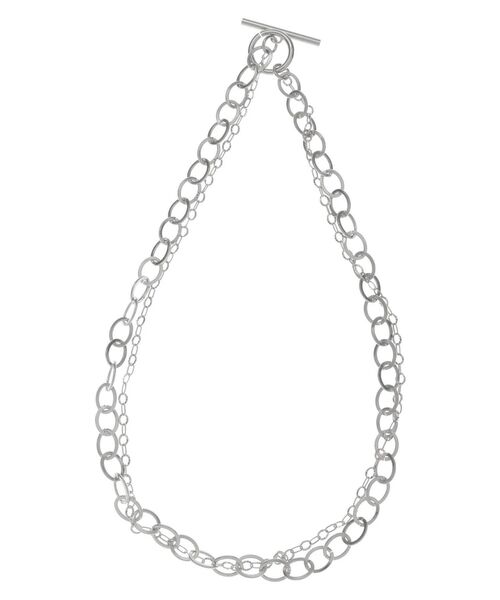 EVRIS（エヴリス）の「2CHAIN SIMPLE ネックレス（ネックレス・レディース・シルバー/ゴールド・FREE）」の10枚目の写真