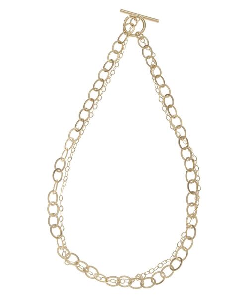 EVRIS（エヴリス）の「2CHAIN SIMPLE ネックレス（ネックレス・レディース・シルバー/ゴールド・FREE）」の11枚目の写真