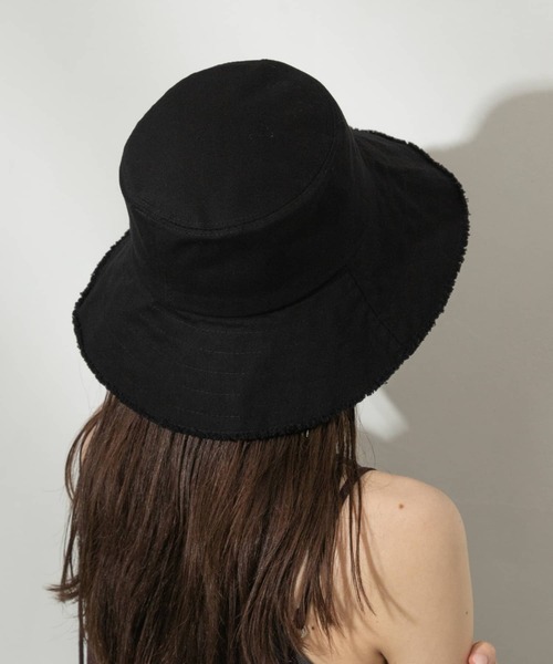 ツイルフリンジバケットハット