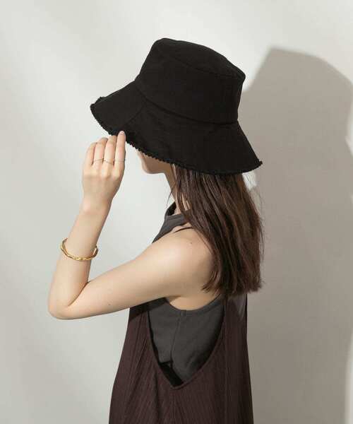 ツイルフリンジバケットハット