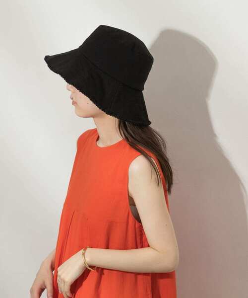 ツイルフリンジバケットハット