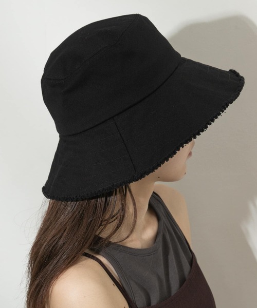 ツイルフリンジバケットハット