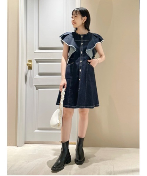 LILY BROWN(リリーブラウン)の「サイドゴアブーツ(ブーツ・レディース・ブラック/グリーン・SMALL/MEDIUM/LARGE)」の19枚目の写真