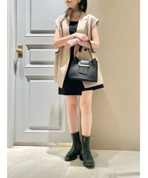 LILY BROWN(リリーブラウン)の「サイドゴアブーツ(ブーツ・レディース・ブラック/グリーン・SMALL/MEDIUM/LARGE)」の5枚目の写真