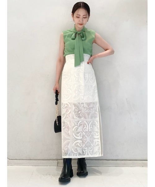 LILY BROWN(リリーブラウン)の「サイドゴアブーツ(ブーツ・レディース・ブラック/グリーン・SMALL/MEDIUM/LARGE)」の11枚目の写真