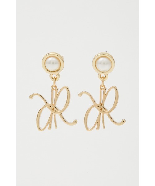 rienda（リエンダ）の「RRフェイクパールピアス（ピアス（両耳用）・レディース・ゴールド/シルバー・SMALL/MEDIUM）」の2枚目の写真