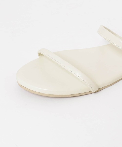 URBAN RESEARCH DOORS(アーバンリサーチドアーズ)の「ダブルストラップサンダル(サンダル・レディース・ホワイト系その他/ブラック/グレー系その他・36/37/38)」の7枚目の写真