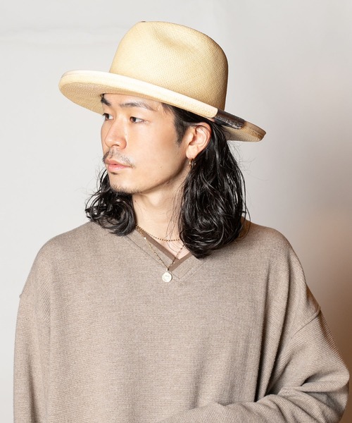 CA4LA（カシラ）の「MFH FLAG（ハット・メンズ・ブラック/ナチュラル・ONESIZE）」の5枚目の写真