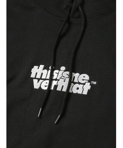 thisisneverthat(ディスイズネバーザット)の「OL LOGO HOODIE(パーカー・メンズ・ライトグレー/ブラック/ロイヤルブルー・M/S/XL/L)」の4枚目の写真