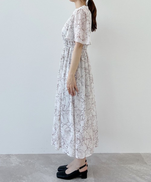 ベストセットツイン柄ワンピース 294288（ワンピース）｜mysty woman