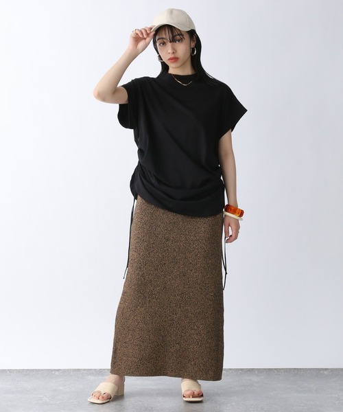 JEANASIS（ジーナシス）の「メランジニットキャミワンピース/295151（ワンピース・レディース・ブラウン系その他/オレンジ系その他・FREE）」の12枚目の写真