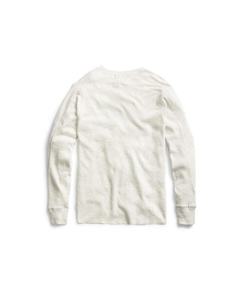 RRL（ダブル アール エル）の「ワッフルニット クルーネック（Tシャツ  